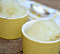 Лимонный сорбет (мороженое) рецепт с фото