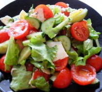 Свежий овощной салат рецепт с фото