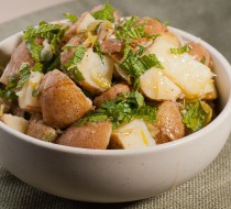 Картофельный салат с мятой рецепт с фото