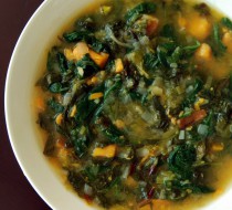 Зеленый суп с имбирем рецепт с фото